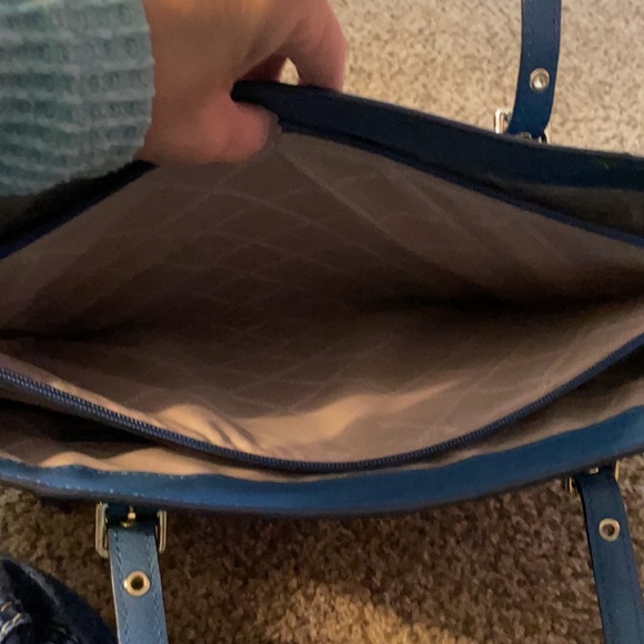 Michael Kors like new Blue bag - Picture 8 of 12